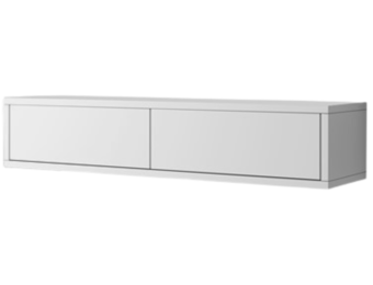 Zwevende Gangkast - Mat Wit