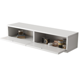 Zwevende Gangkast - Mat Wit - L100 x D25 x H20 cm