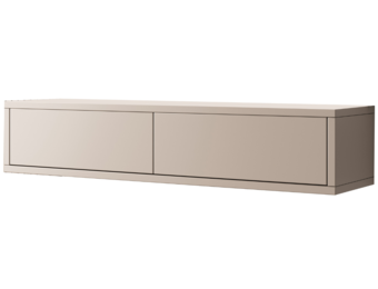 Zwevende Gangkast - Beige