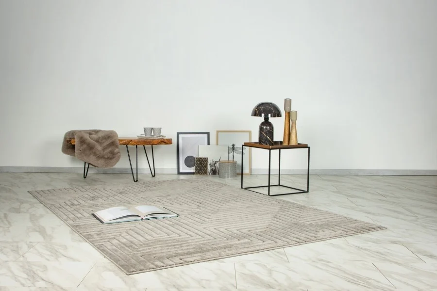 Vloerkleed Viva Japandi 403 - Zilver