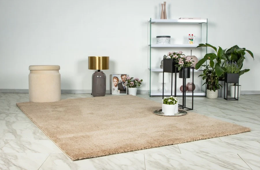 Vloerkleed Dream Champagne - hoogpolig