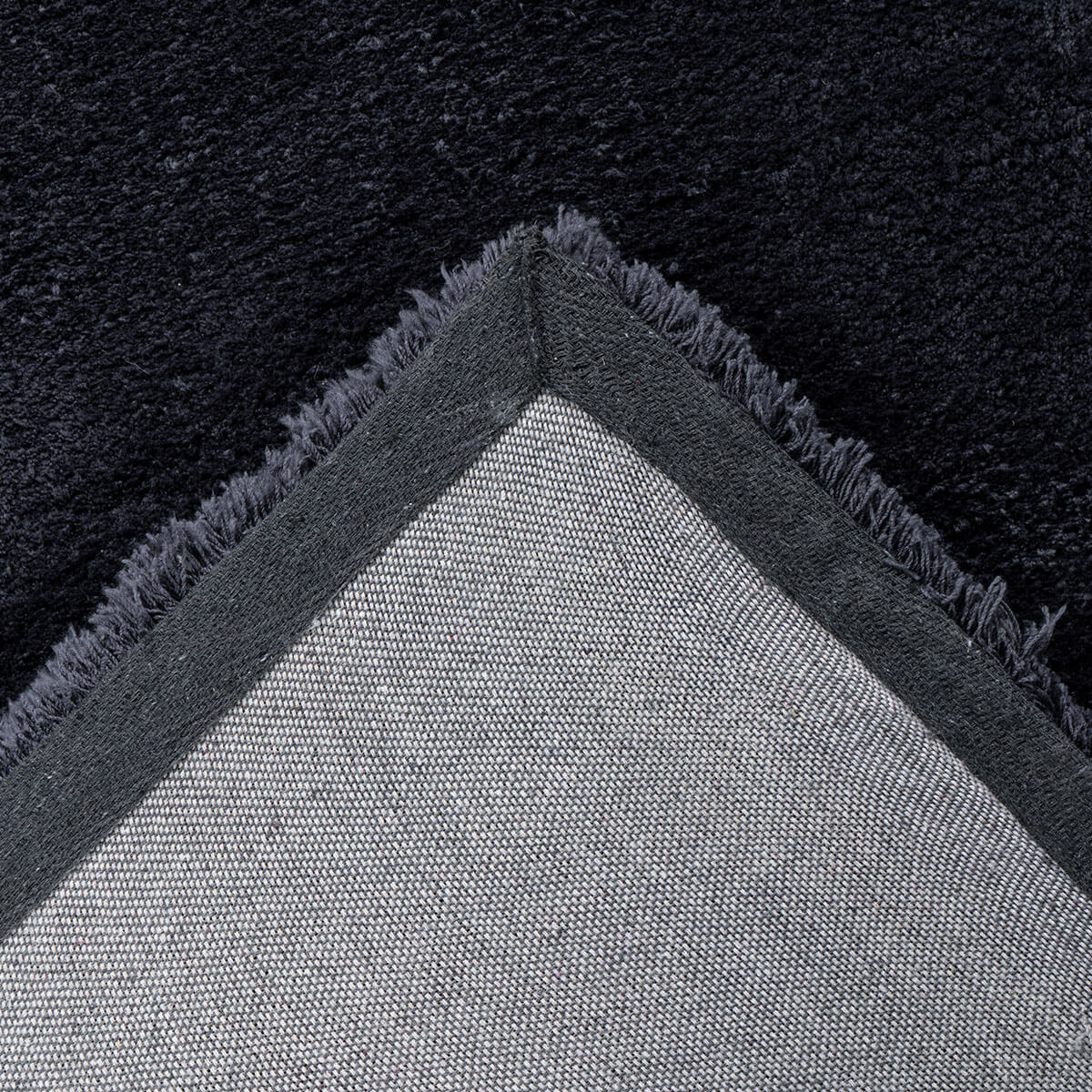 Velvet Vloerkleed hoogpolig Grafiet - Eric Kuster Stijl