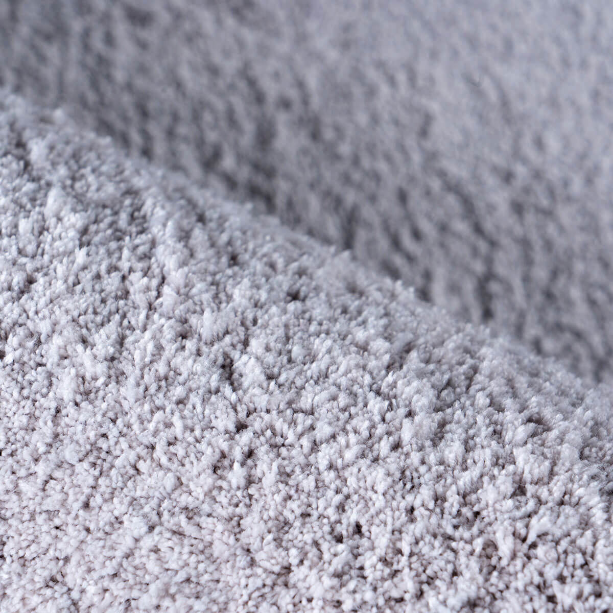 Velvet Vloerkleed hoogpolig Zilver - Eric Kuster Stijl