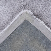 Velvet Vloerkleed hoogpolig Zilver - Eric Kuster Stijl