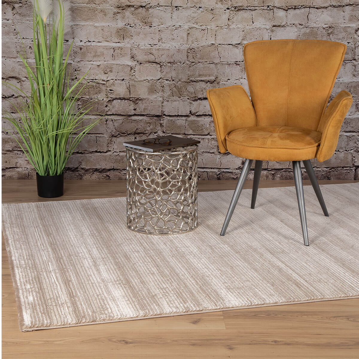 Vloerkleed Palma Beige - laagpolig