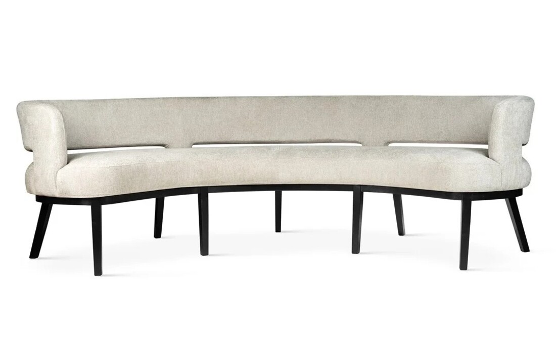 Rotterdam Eetkamerbank 240 cm - Gebroken Wit