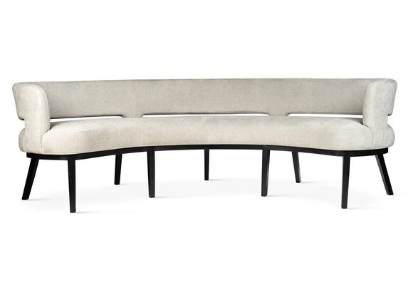 Rotterdam Eetkamerbank 240 cm - Gebroken Wit