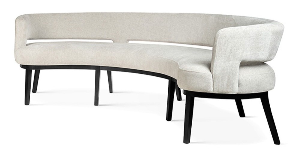 Rotterdam Eetkamerbank 240 cm - Gebroken Wit