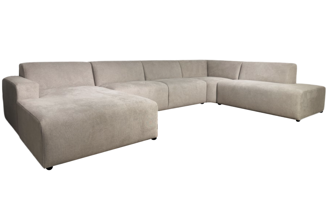 U-bank Claudi - Lichtgrijs