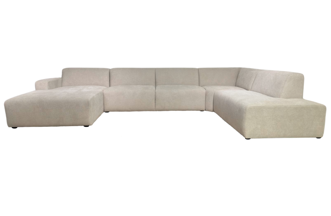 U-bank Claudi - Lichtgrijs