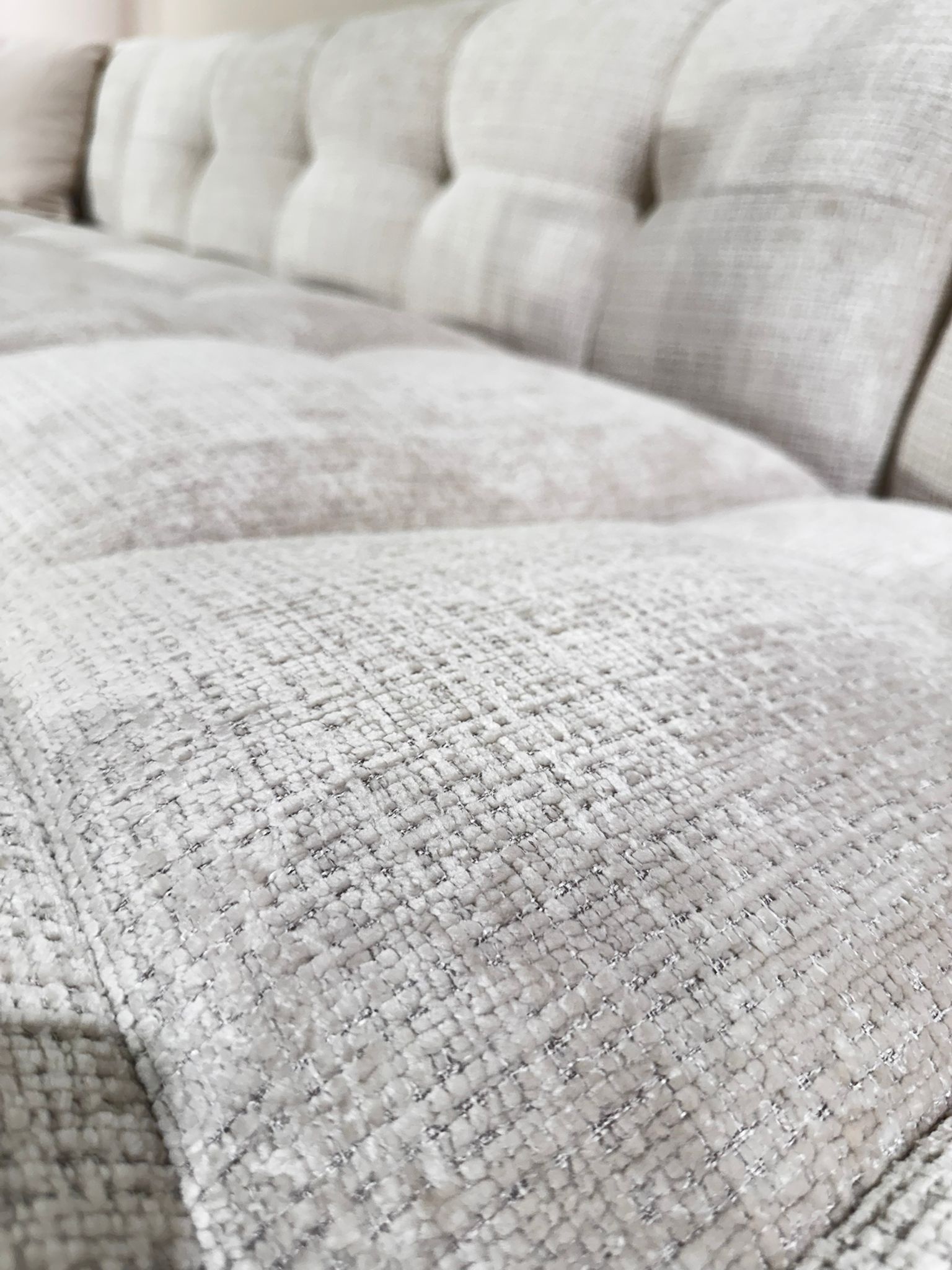 U-Bank Cubes - Geweven stof - Cremé