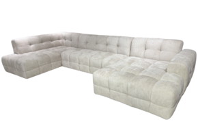 U-Bank Cubes - Geweven stof - Cremé