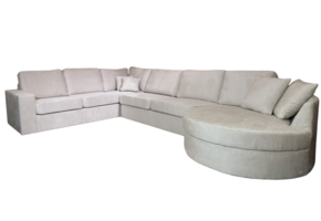 Hoekbank Moon - Gebroken wit