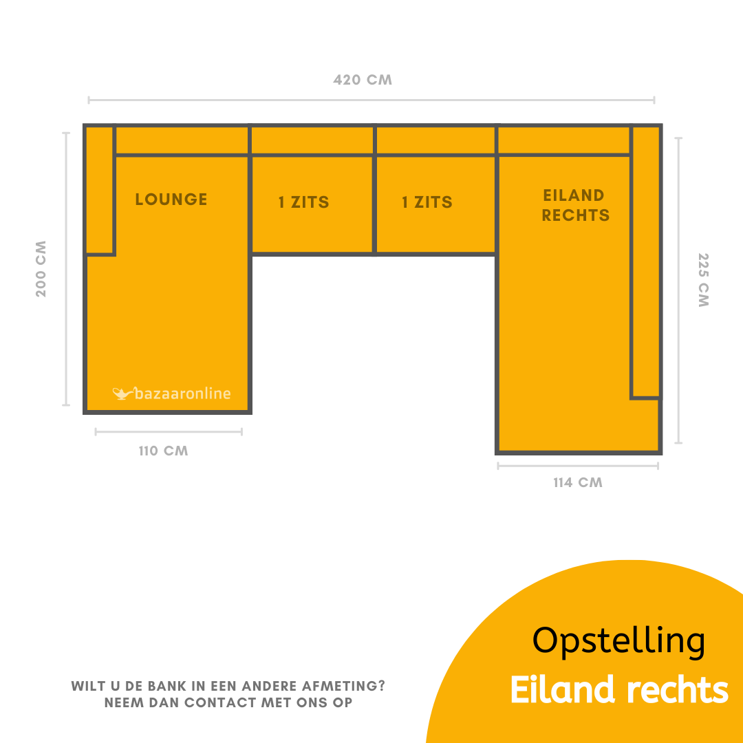 U-Bank Texas | Fluffy Ribstof Zand/Beige - Pocketvering