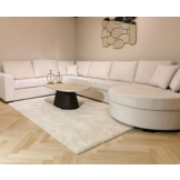 Hoekbank Moon | Gebroken wit