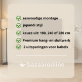 Zwevende Tv Meubel - Beige - Recht