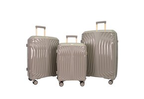 Kofferset Trivago - 3 delig | Champagne