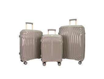 Kofferset Trivago - 3 delig | Champagne