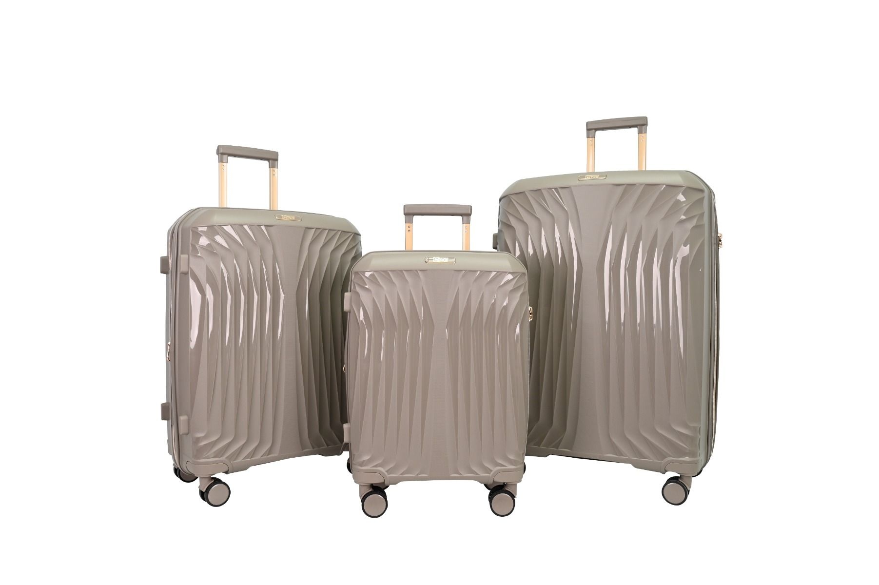 Kofferset Trivago - 3 delig | Champagne