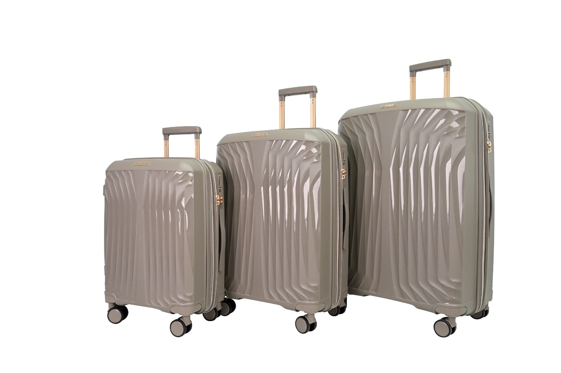 Kofferset Trivago - 3 delig | Champagne