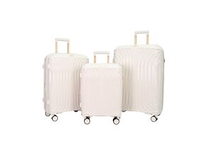 Kofferset Trivago - 3 delig | Crème