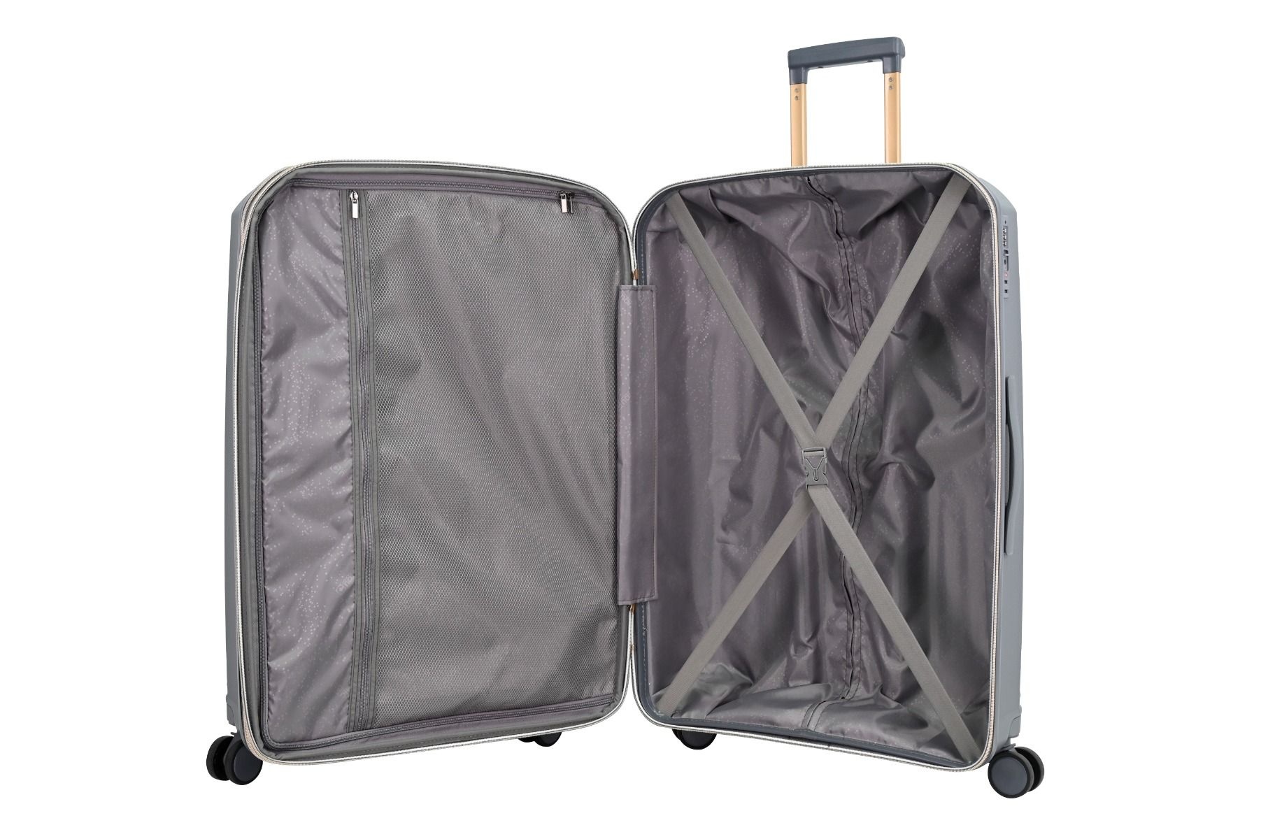 Kofferset Trivago - 3 delig | Donkergrijs
