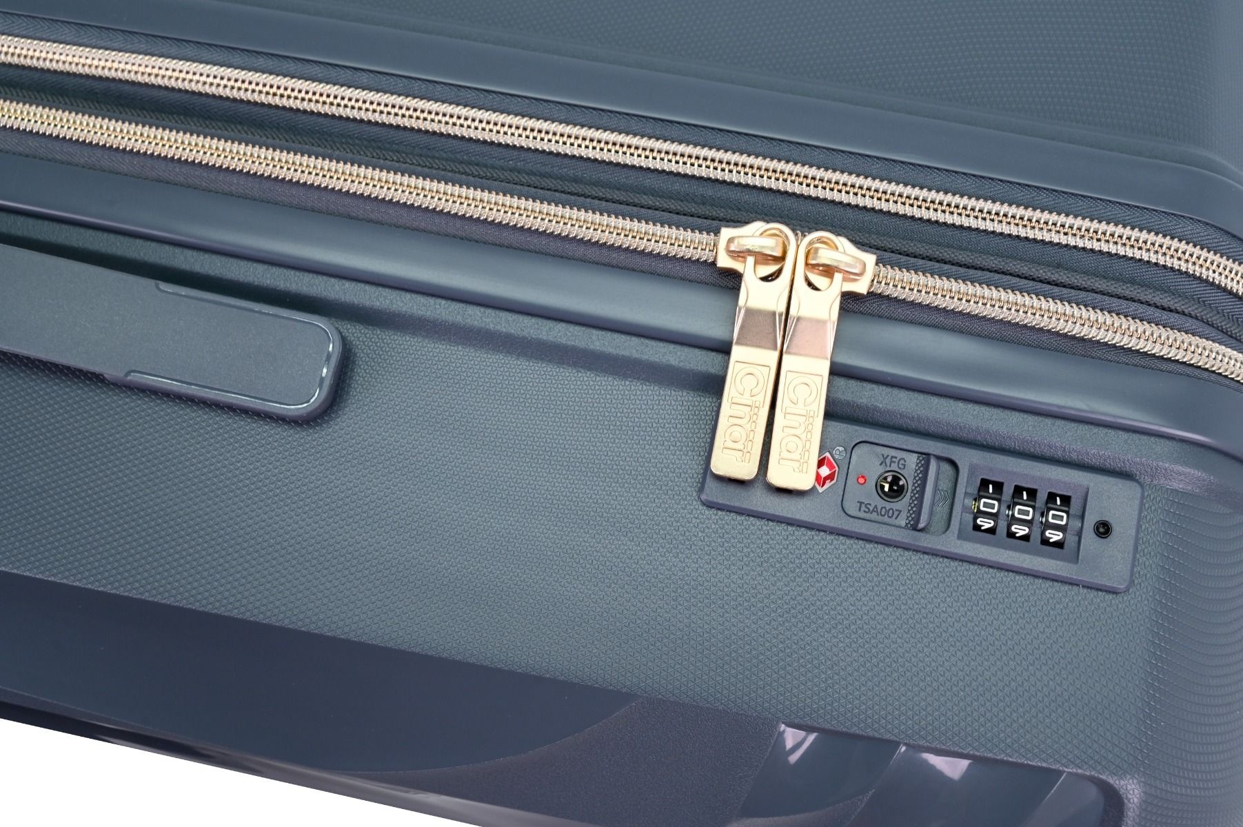 Kofferset Trivago - 3 delig | Donkergrijs