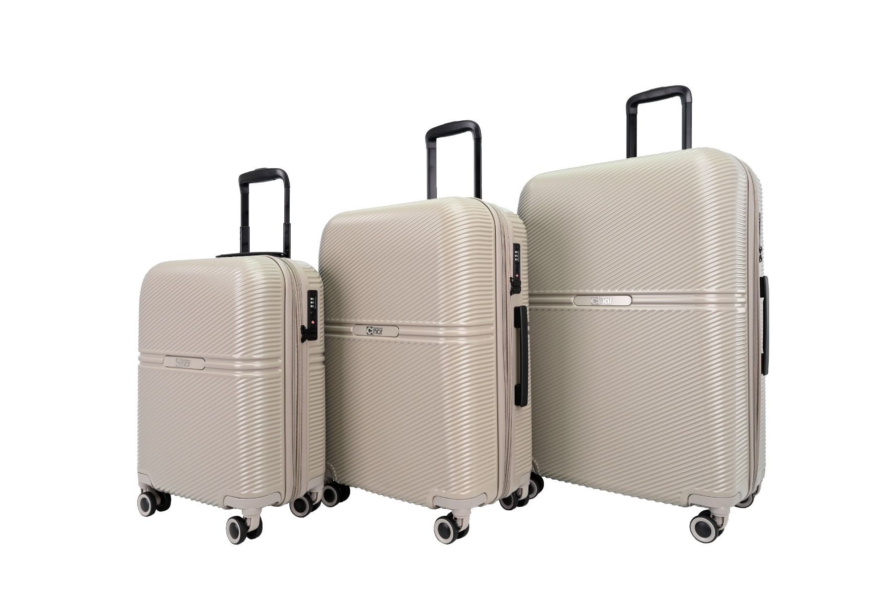 Kofferset Luggari - 3 delig | Beige