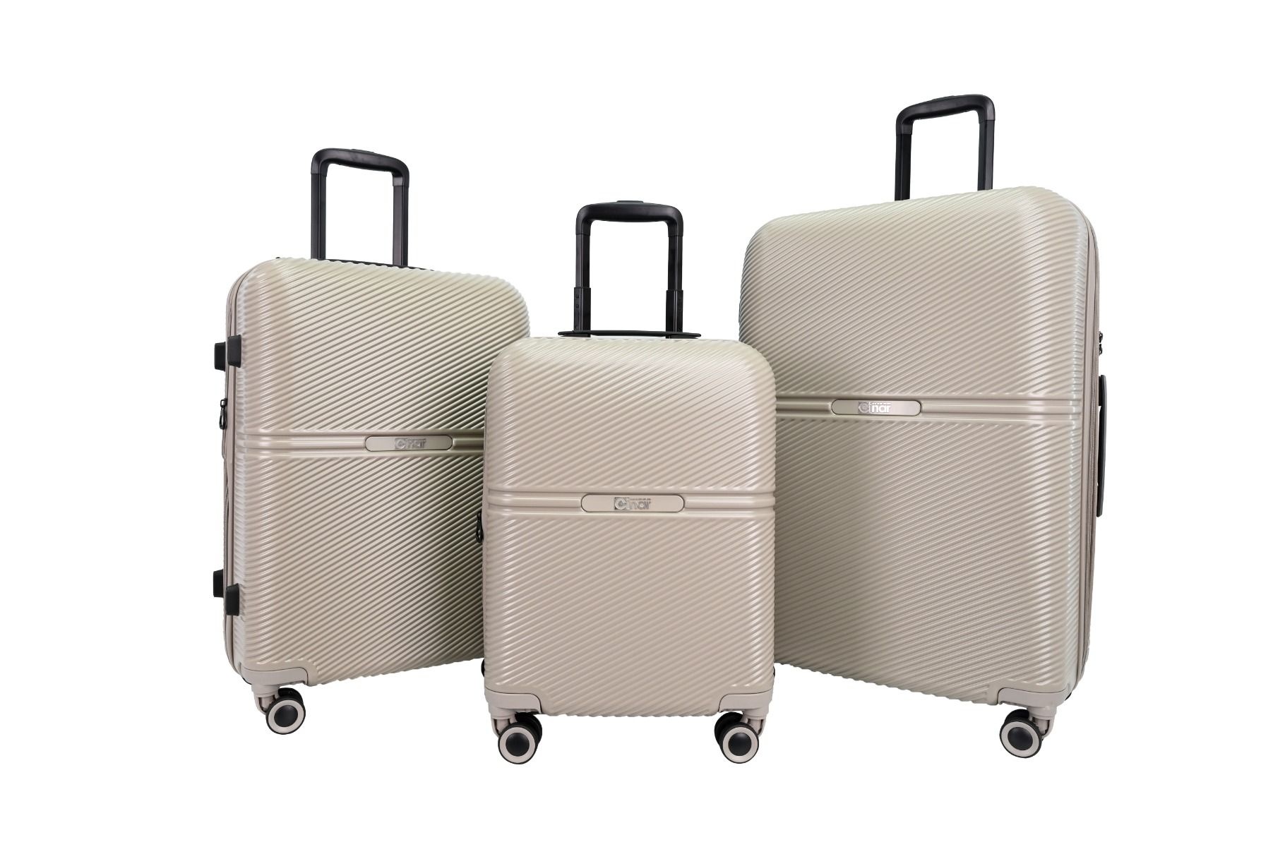 Kofferset Luggari - 3 delig | Beige