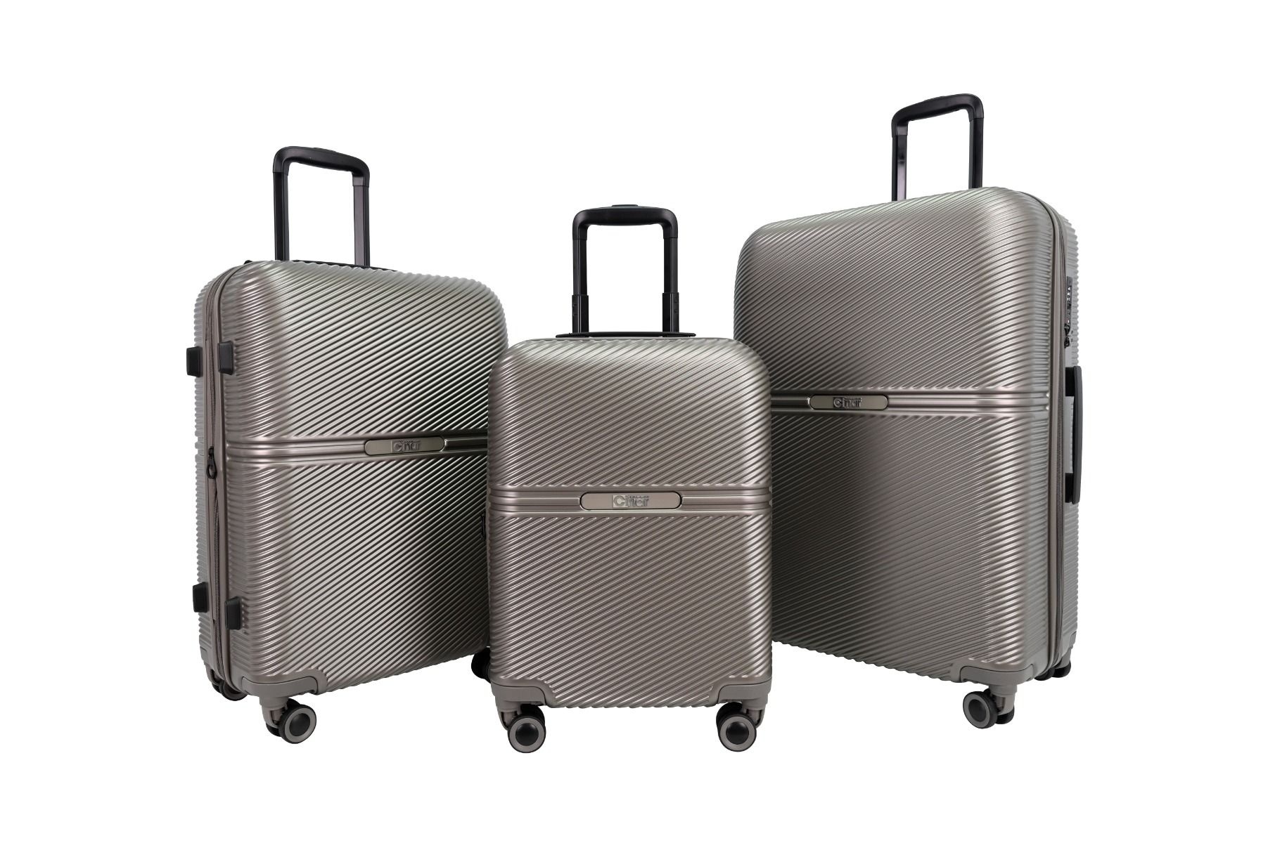 Kofferset Luggari - 3 delig | Champagne