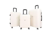 Kofferset Luggari - 3 delig | Crème