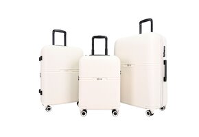 Kofferset Luggari - 3 delig | Crème