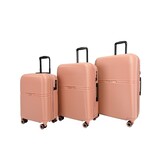 Kofferset Luggari - 3 delig | Roze