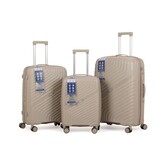 Kofferset Voyanto - 3 delig | Beige