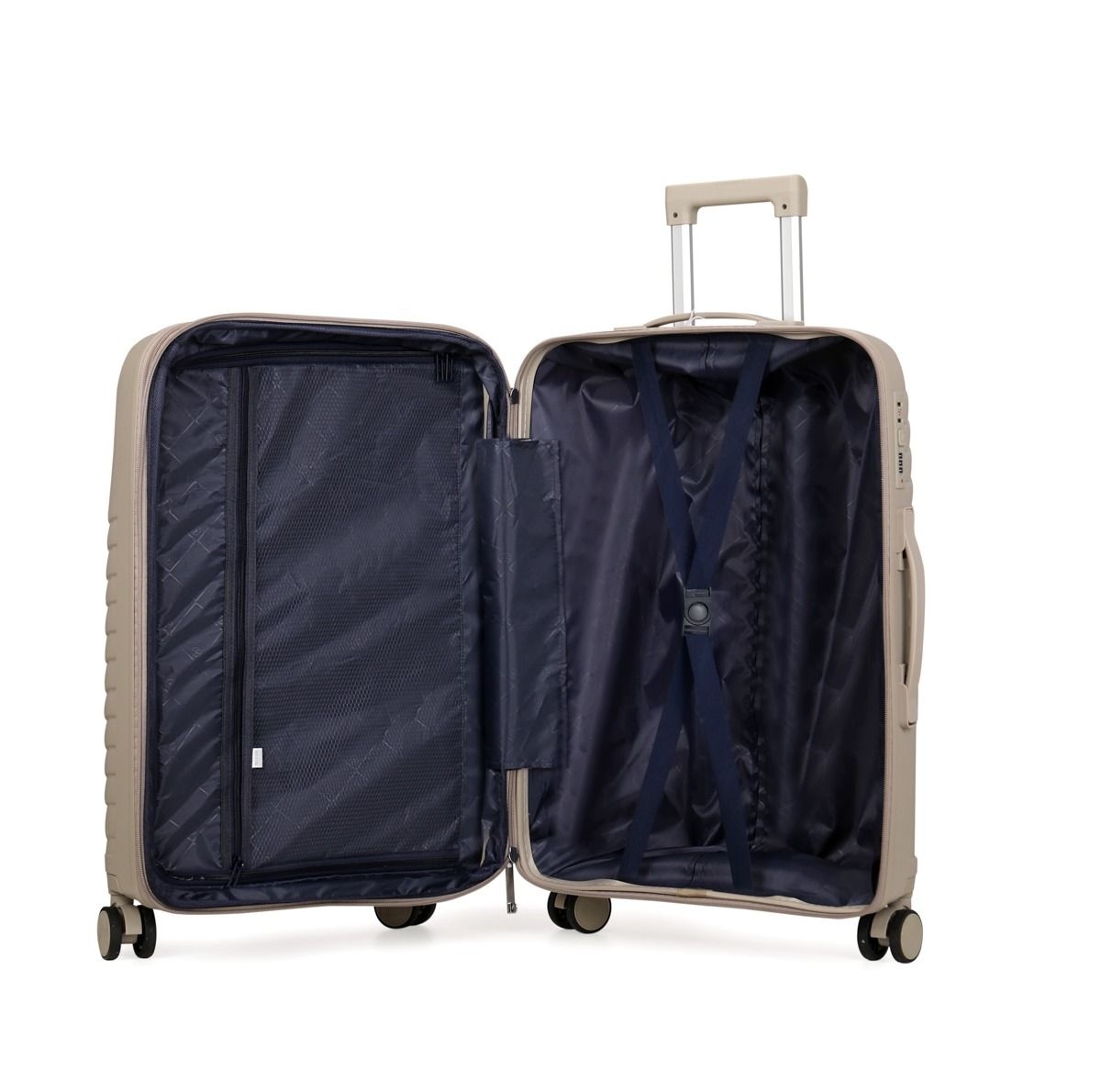 Kofferset Voyanto - 3 delig | Beige