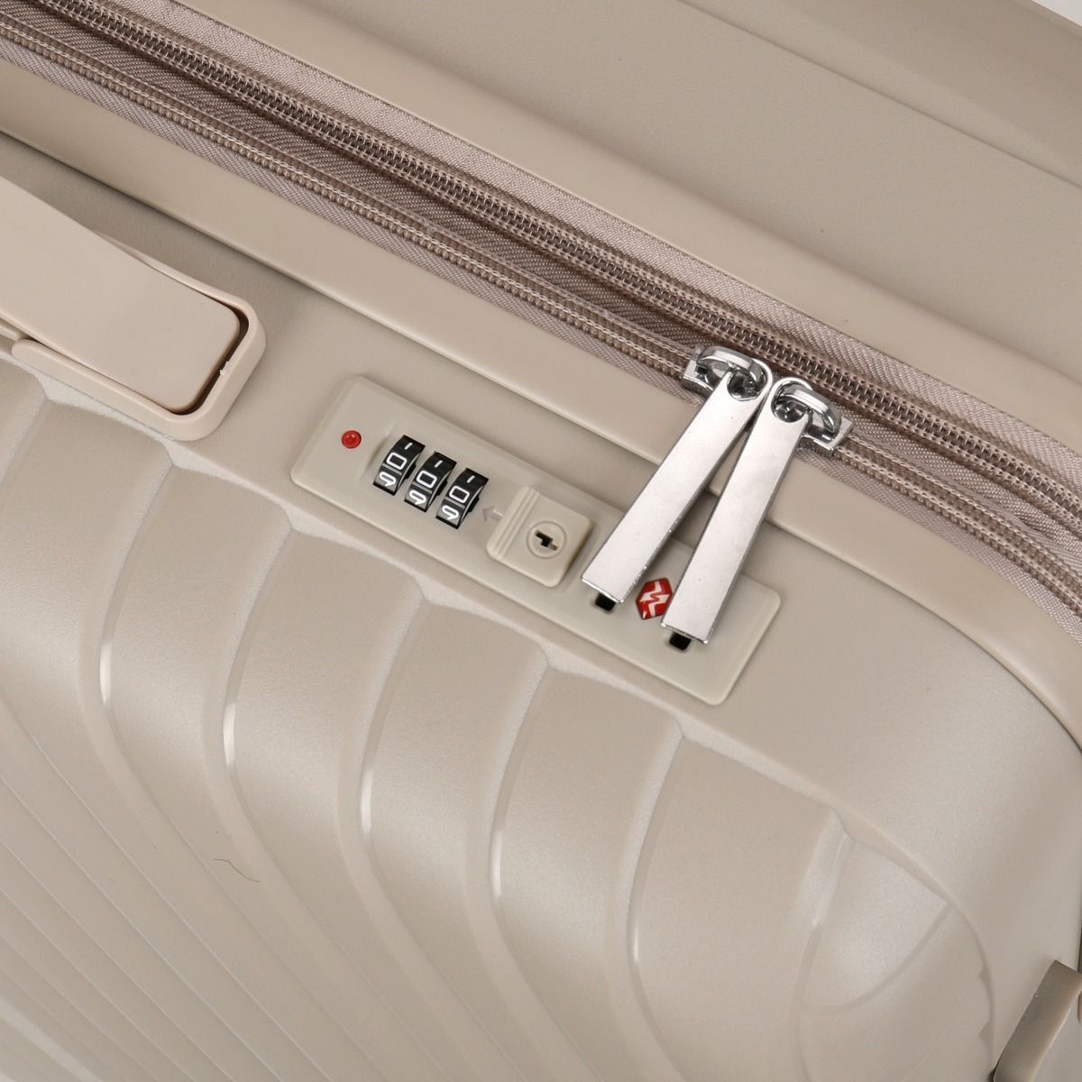 Kofferset Voyanto - 3 delig | Beige