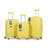 Kofferset Voyanto - 3 delig | Geel