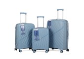 Kofferset Voyanto - 3 delig | Lichtblauw