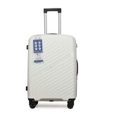 Kofferset Voyanto - 3 delig | Wit