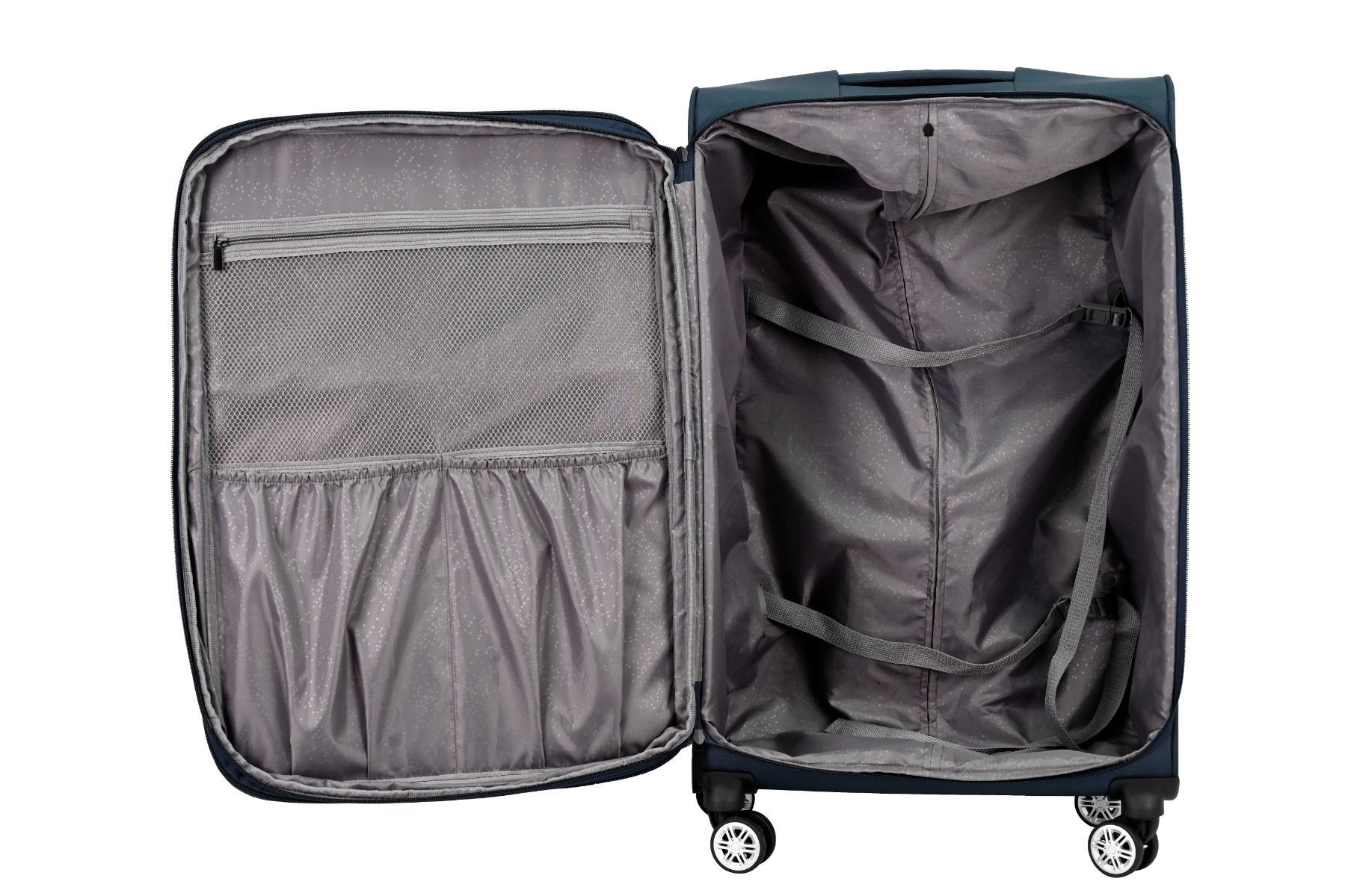 Kofferset Navaro - 3 delig | Blauw