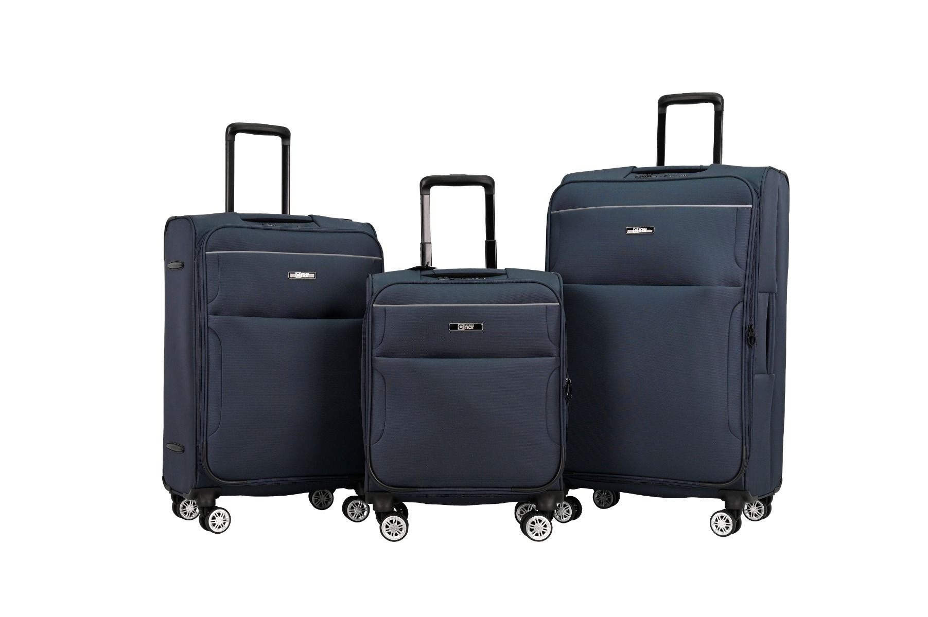 Kofferset Navaro - 3 delig | Blauw