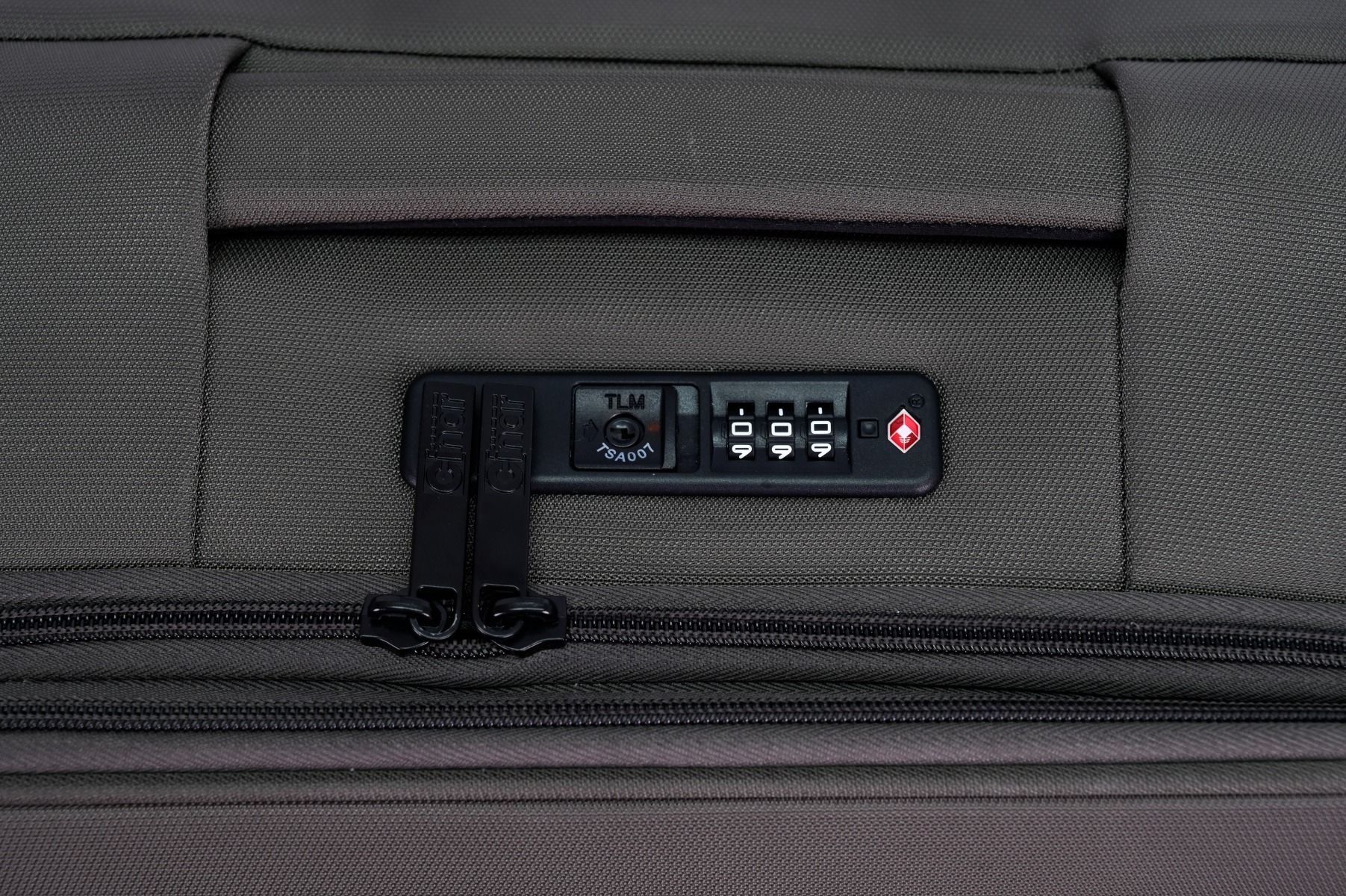 Kofferset Navaro - 3 delig | Donkergrijs