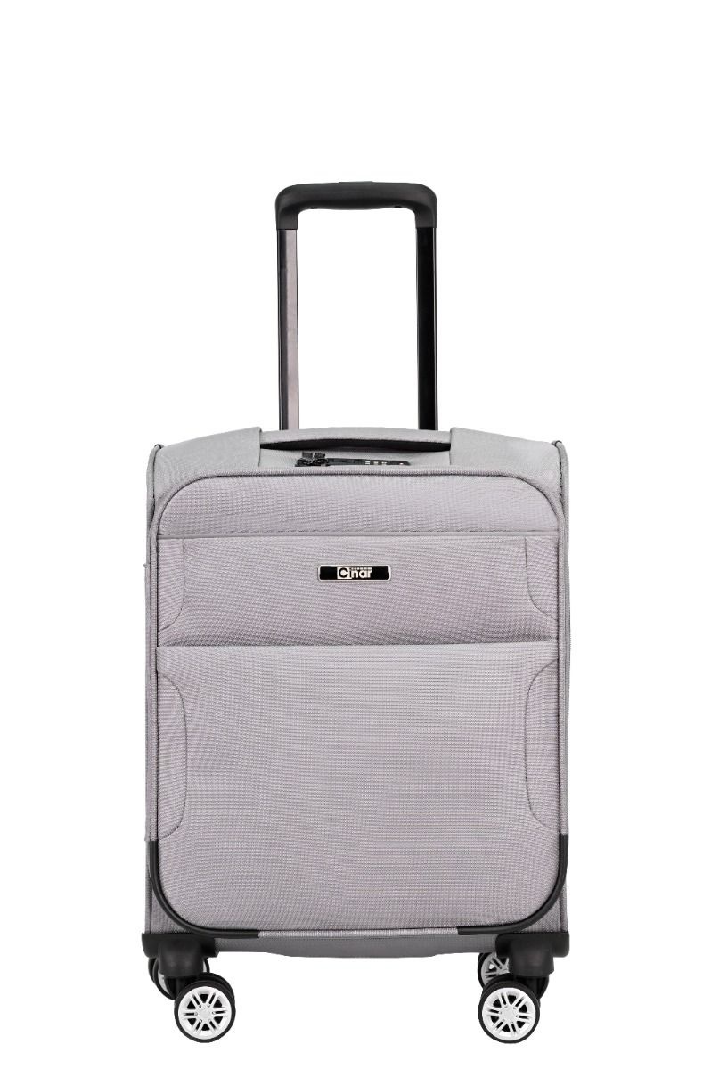 Kofferset Navaro - 3 delig | Lichtgrijs