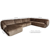 U-bank Satomi - Donkerbruin