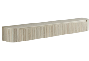 Carrara Tv Meubel Curved - Beige