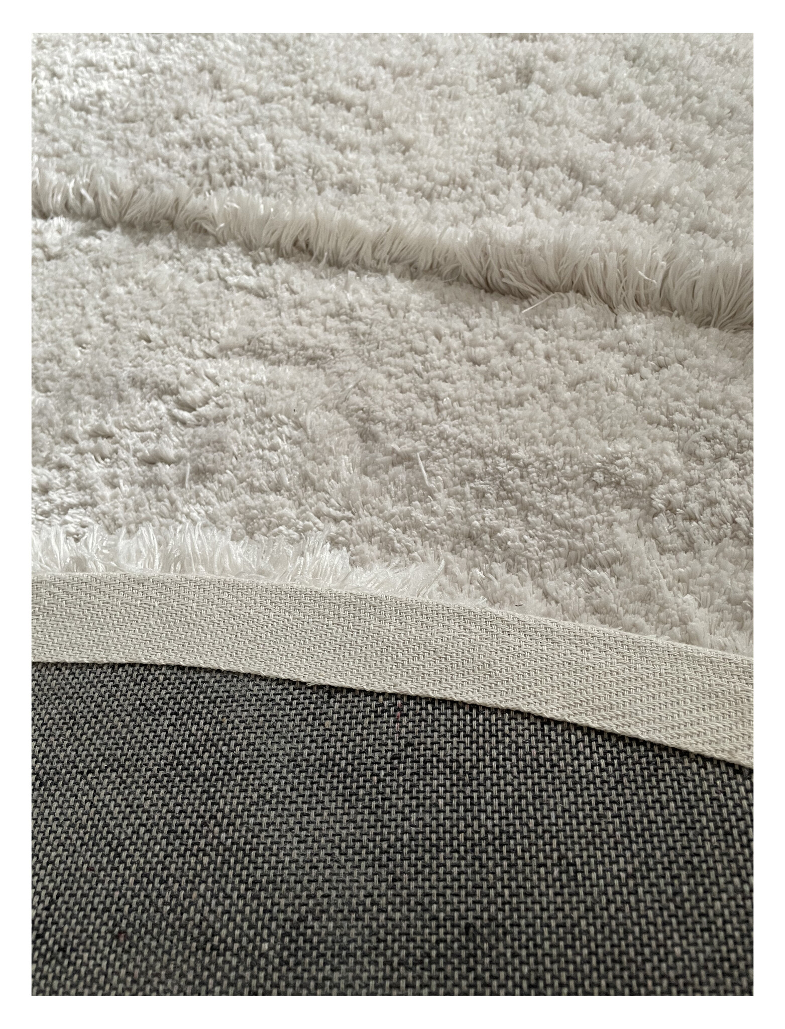 Comfy Vloerkleed Hoogpolig Crème