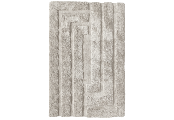 Comfy Vloerkleed Hoogpolig Taupe