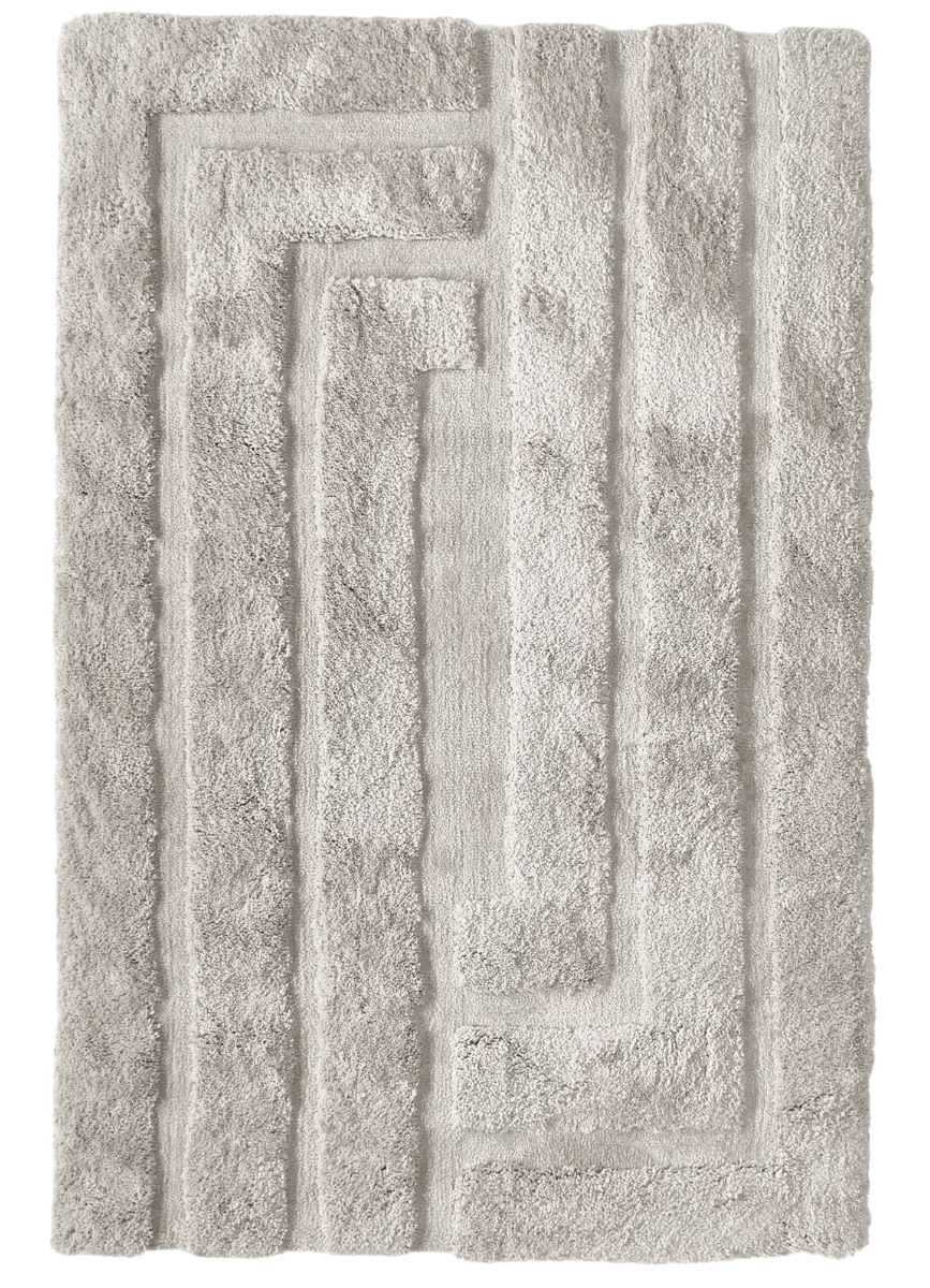 Comfy Vloerkleed Hoogpolig Taupe