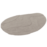 Organische vorm Vloerkleed Waves Taupe