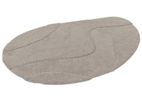 Organische vorm Vloerkleed Waves Taupe